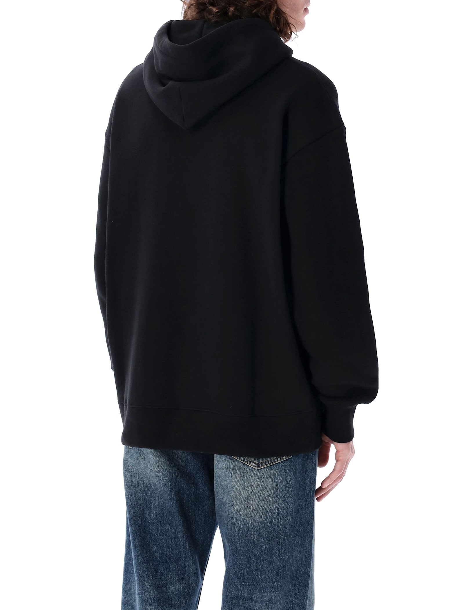 Valentino Chez Hooded Sweatshirt In Black