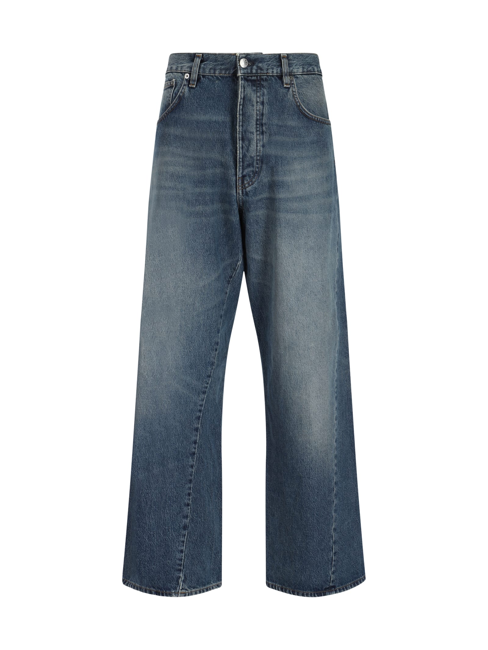 Shop Sunflower Jeans In Mid Blue