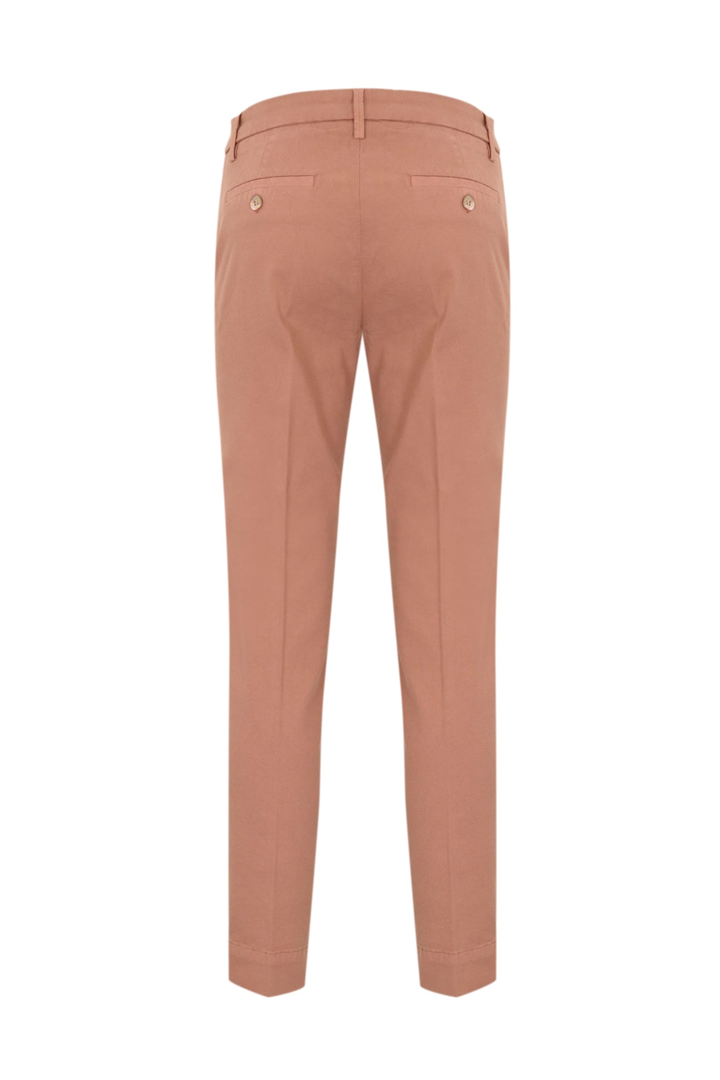Re-hash Gloria Capri Chino Trousers In Mattone
