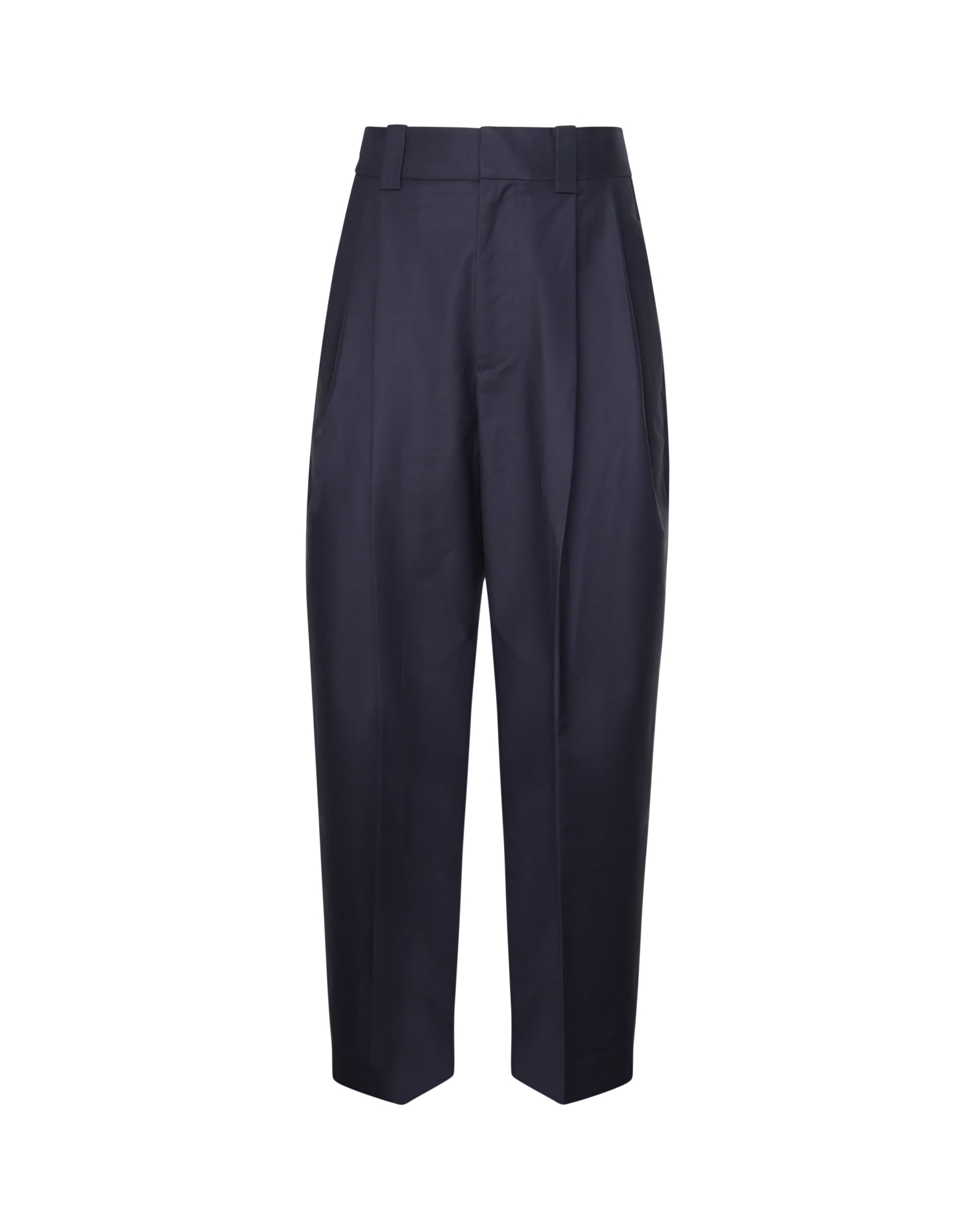 Shop Jacquemus Le Pantalon Marzio In Blue