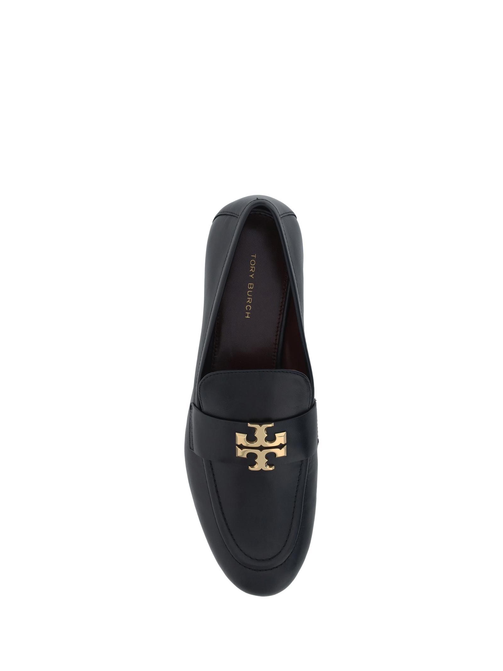 Shop Tory Burch Eleanor Loafers In Perfect Black