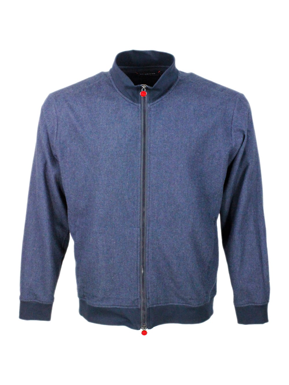 Shop Kiton Sweater In Blue