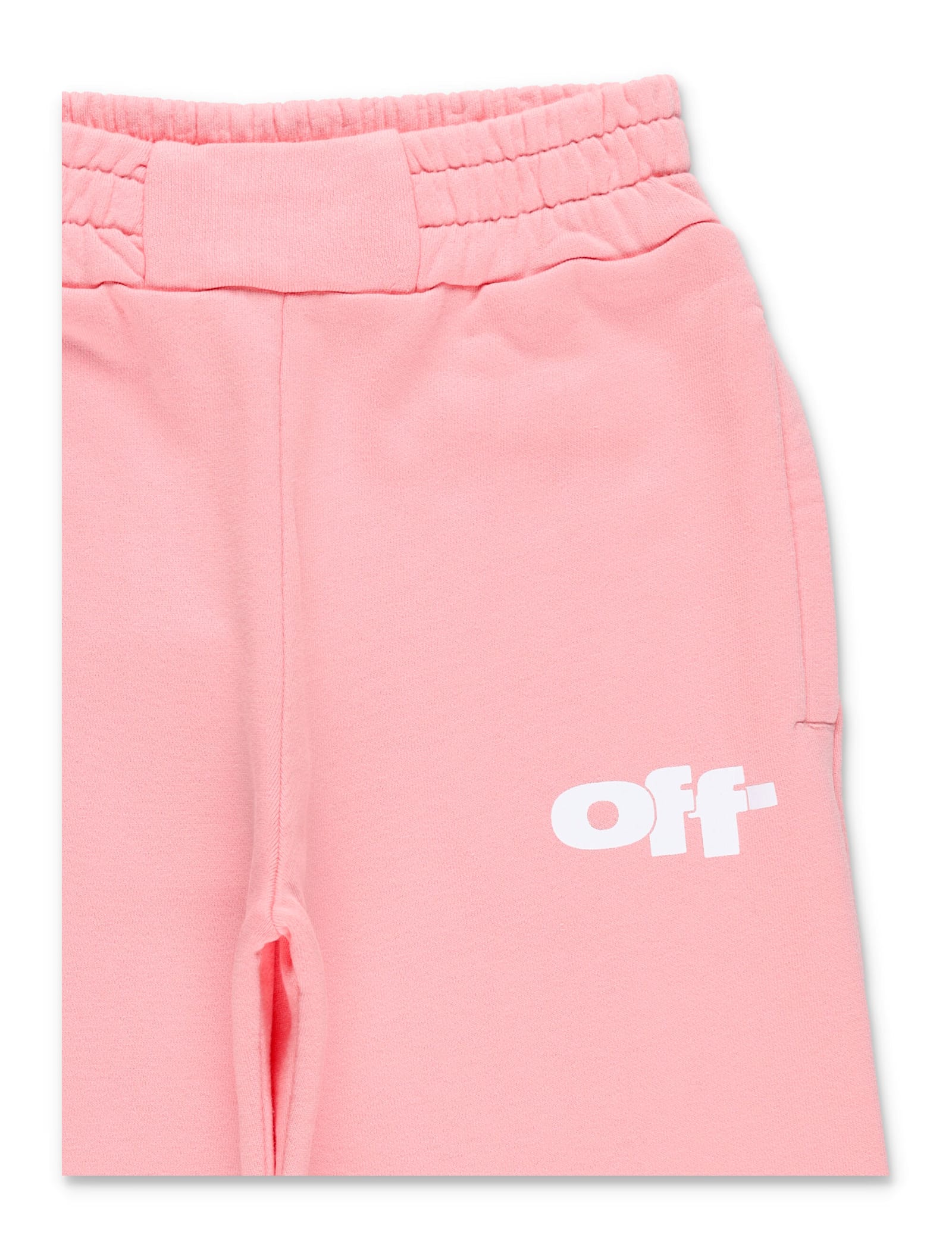 Off-white Type Graphic Sweatpant By Off White Kids In Pink