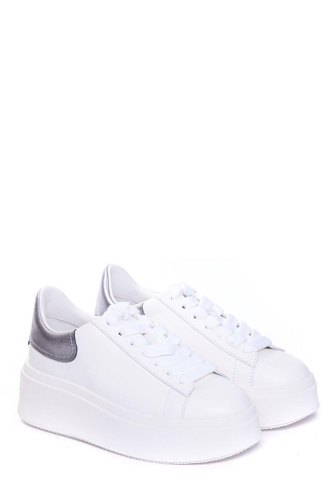 Shop Ash Moby Chunky Sneakers In White