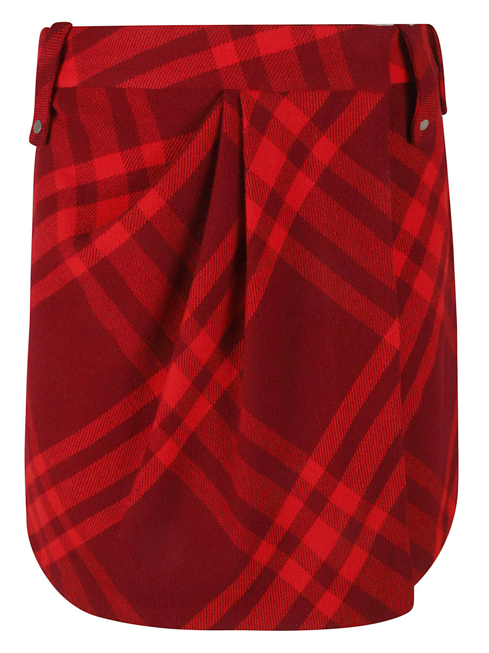 BURBERRY CHECK SHORT SKIRT