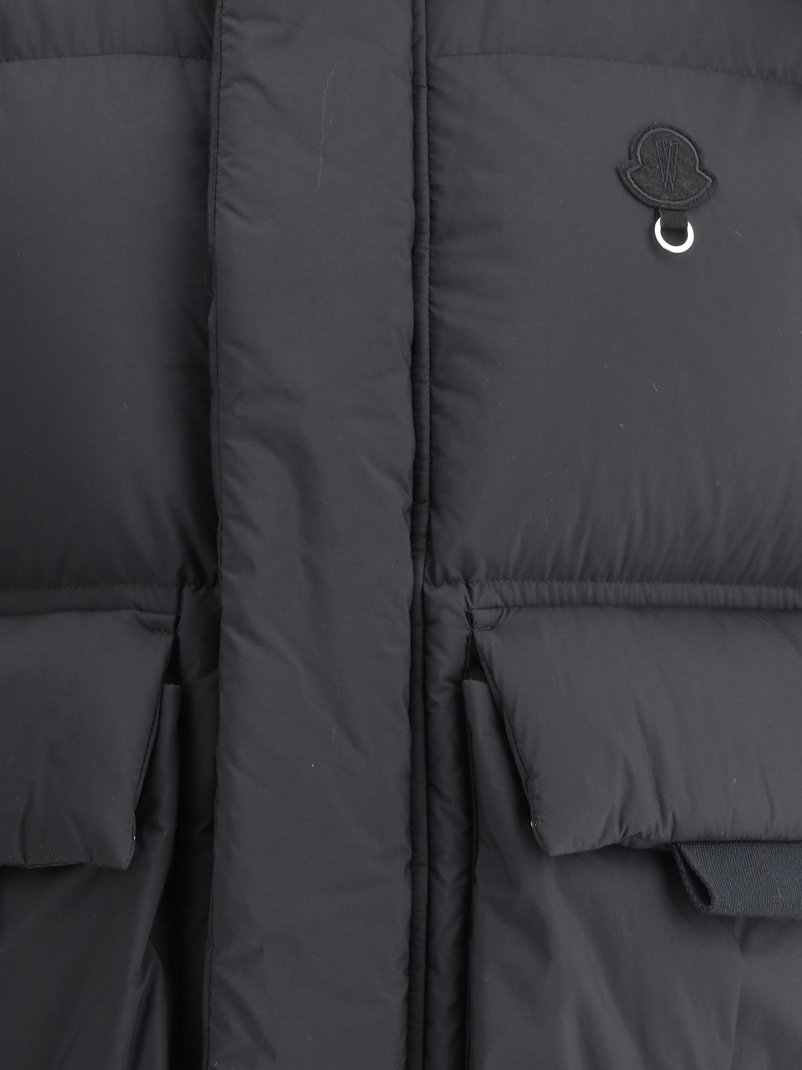 Moncler X Willow Smith Sabela Down Vest In Black