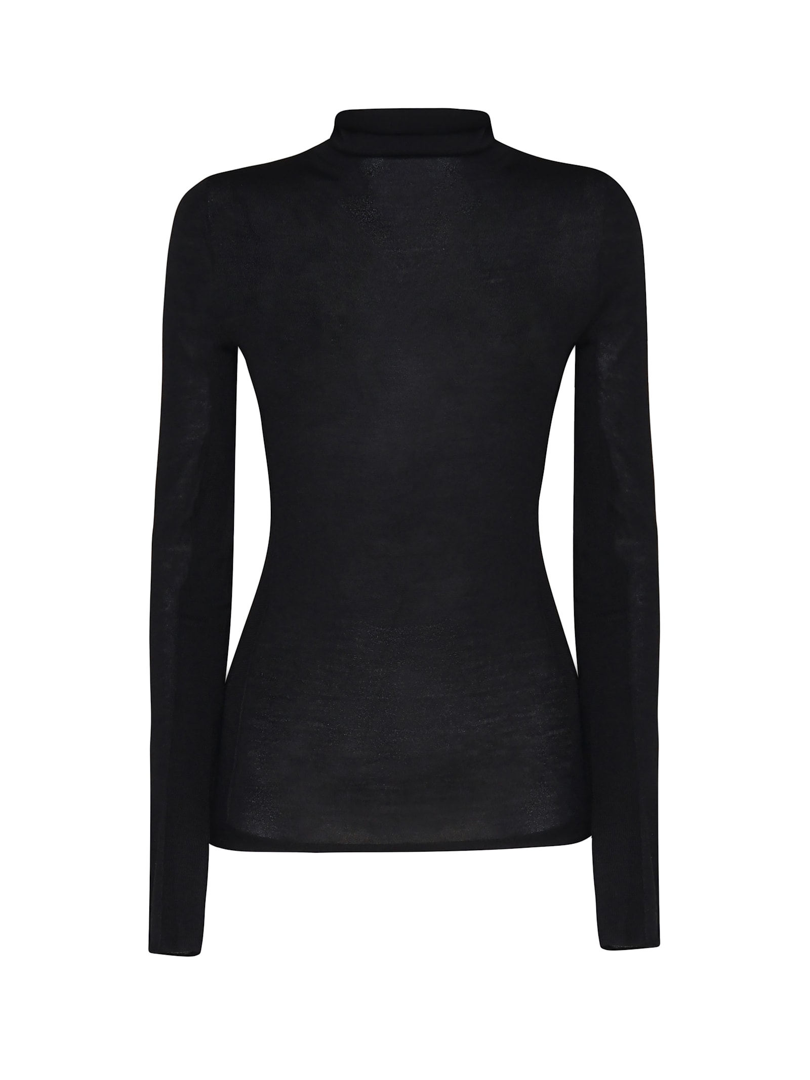 Shop Pinko Sacred Turtleneck Sweater In Black