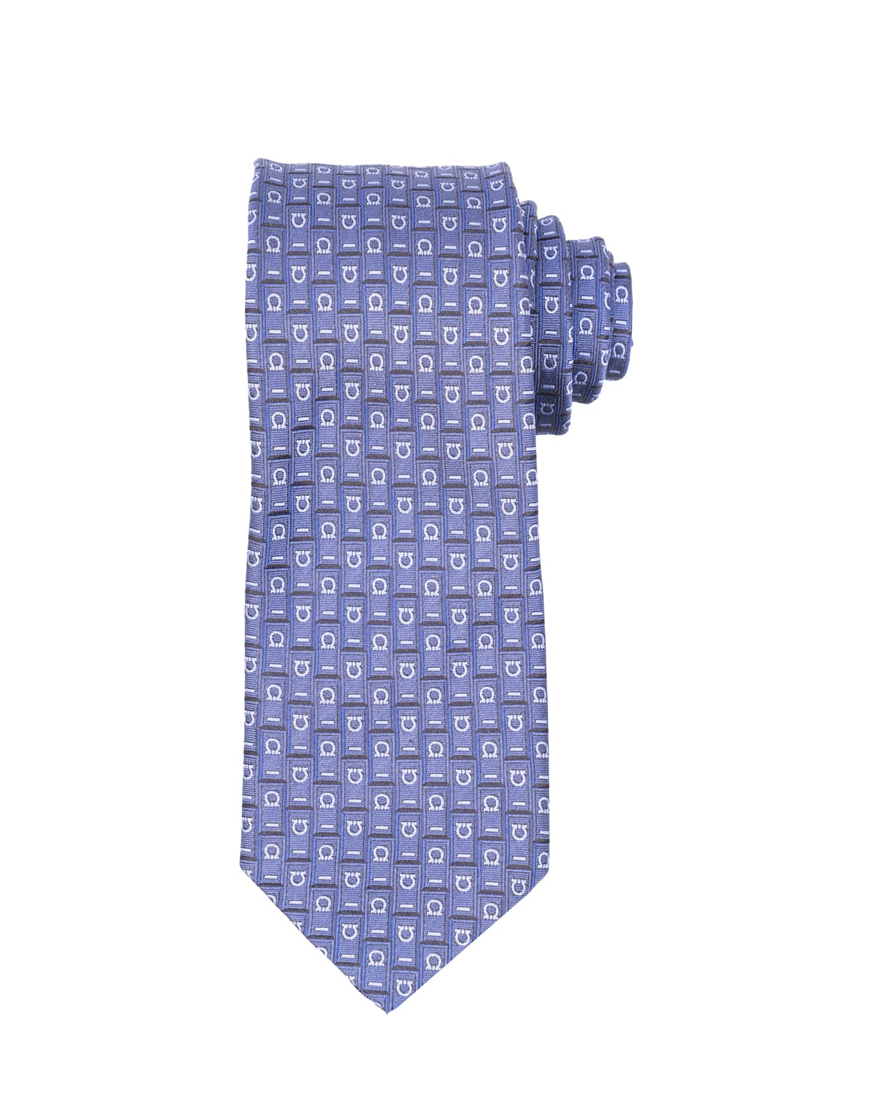 Shop Ferragamo Salvatore Ties Blue