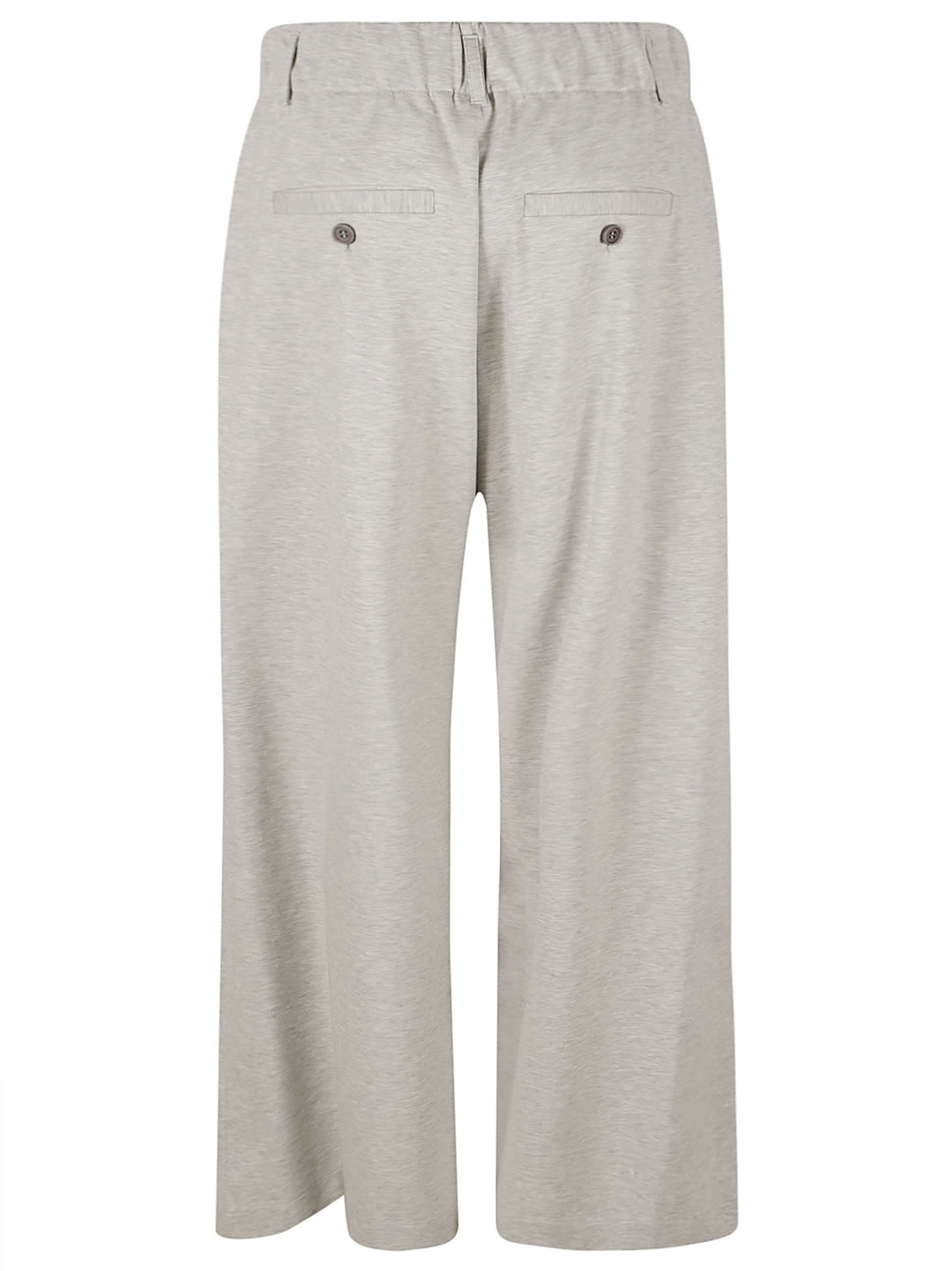 Shop Brunello Cucinelli Techno Couture Sport Trousers In Light Grey