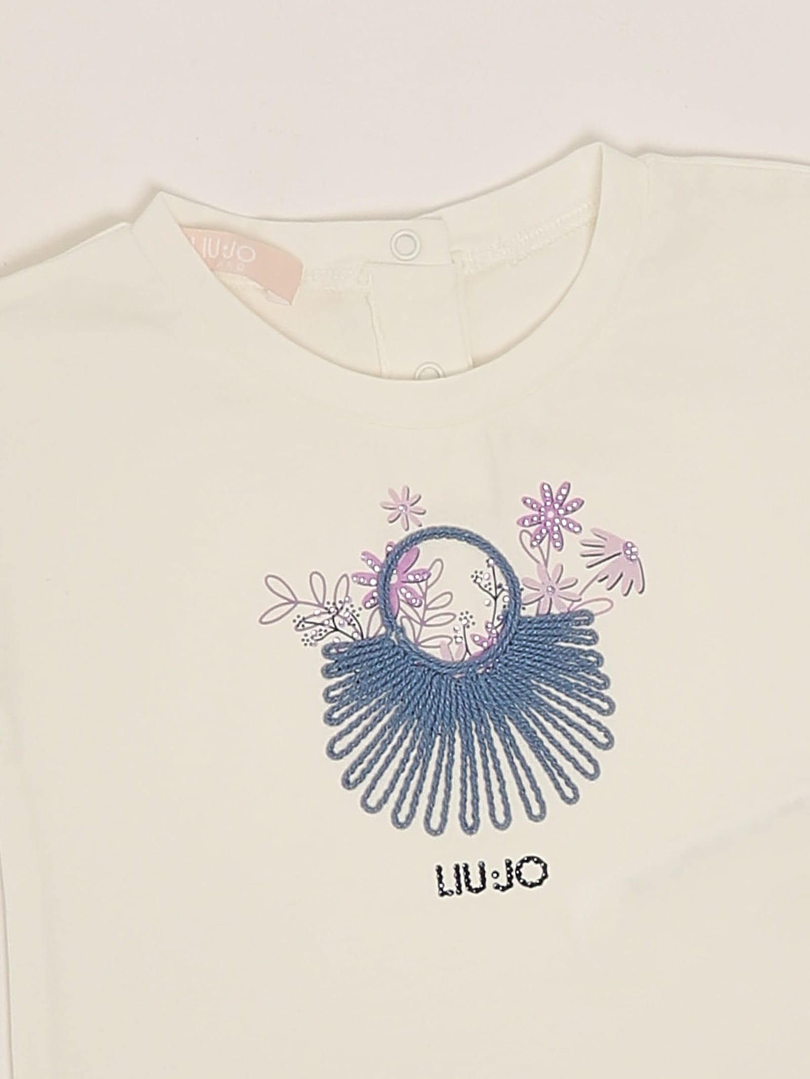 Liu •jo T-shirt T-shirt In Neutral