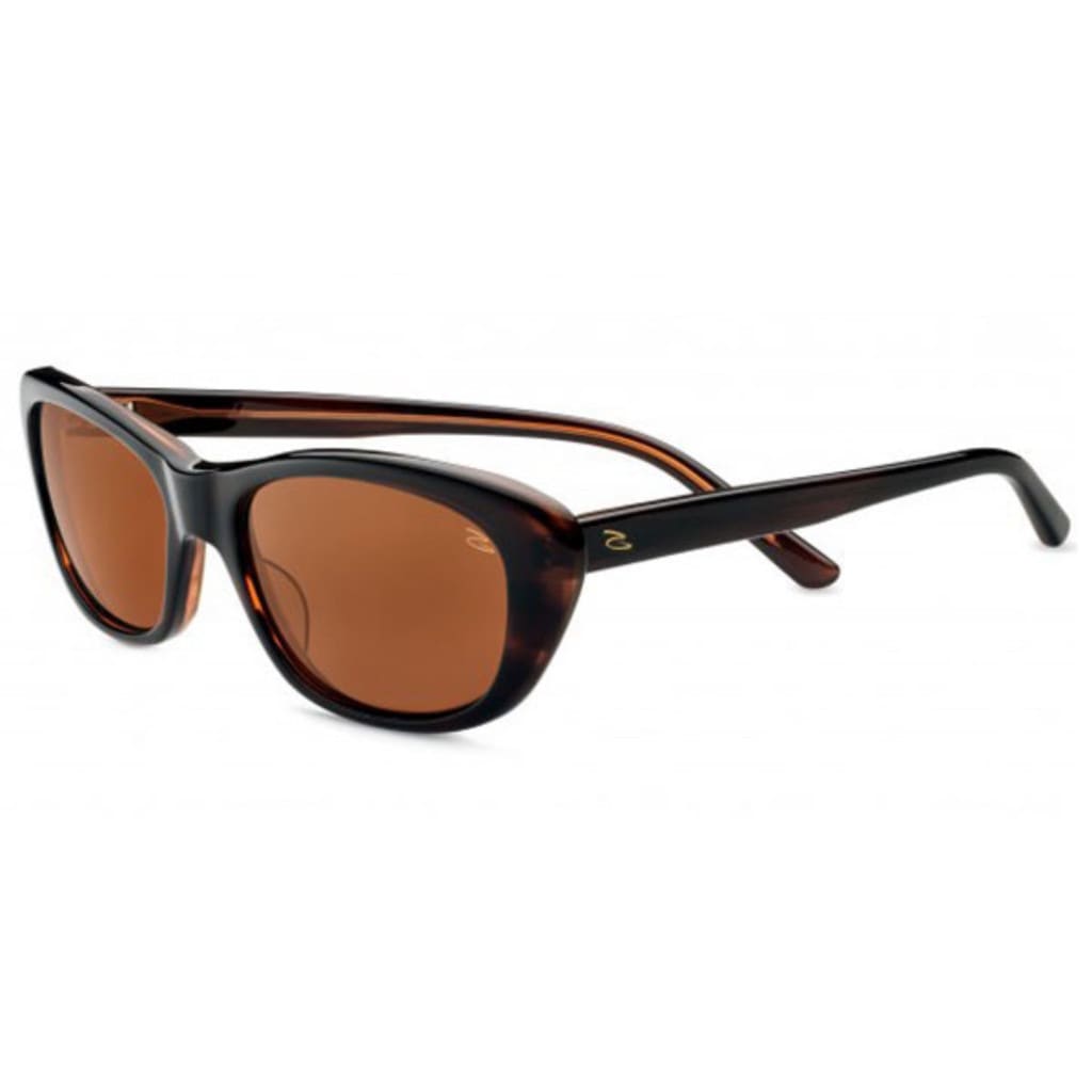 Serengeti Eyewear Bagheria 7789 Sunglasses In Tartaruga Scuro Lente Marrone