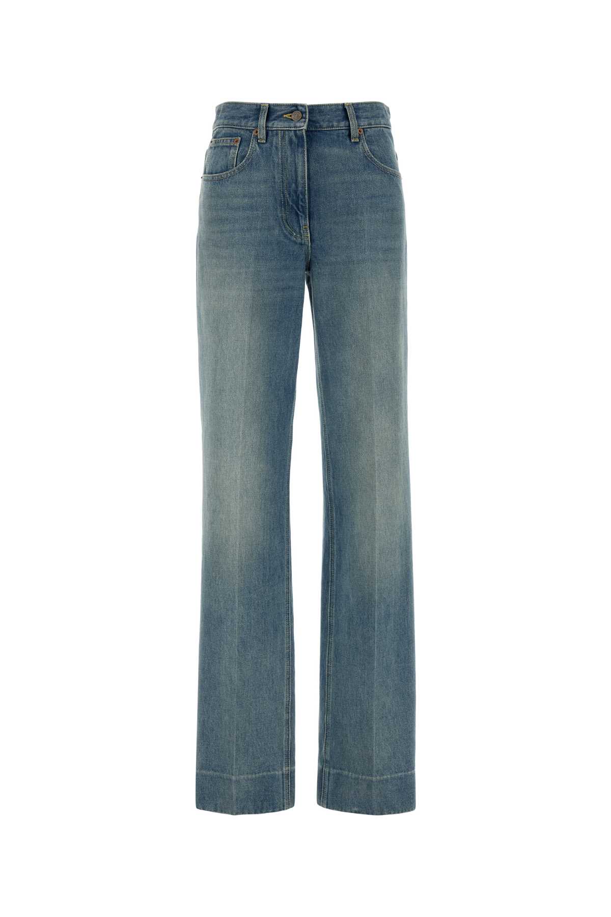 Valentino Denim Jeans In Blue