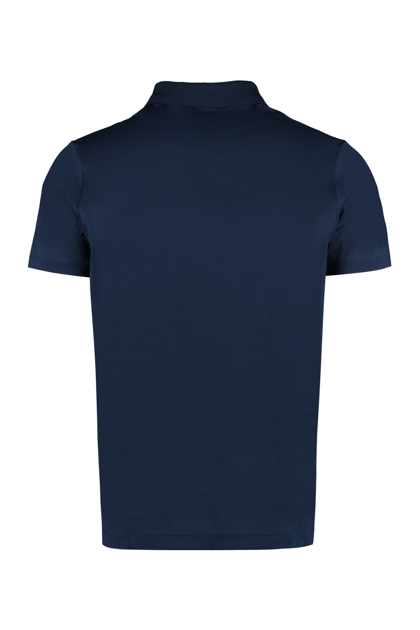 Paul&amp;shark Cotton Polo Shirt In Blue