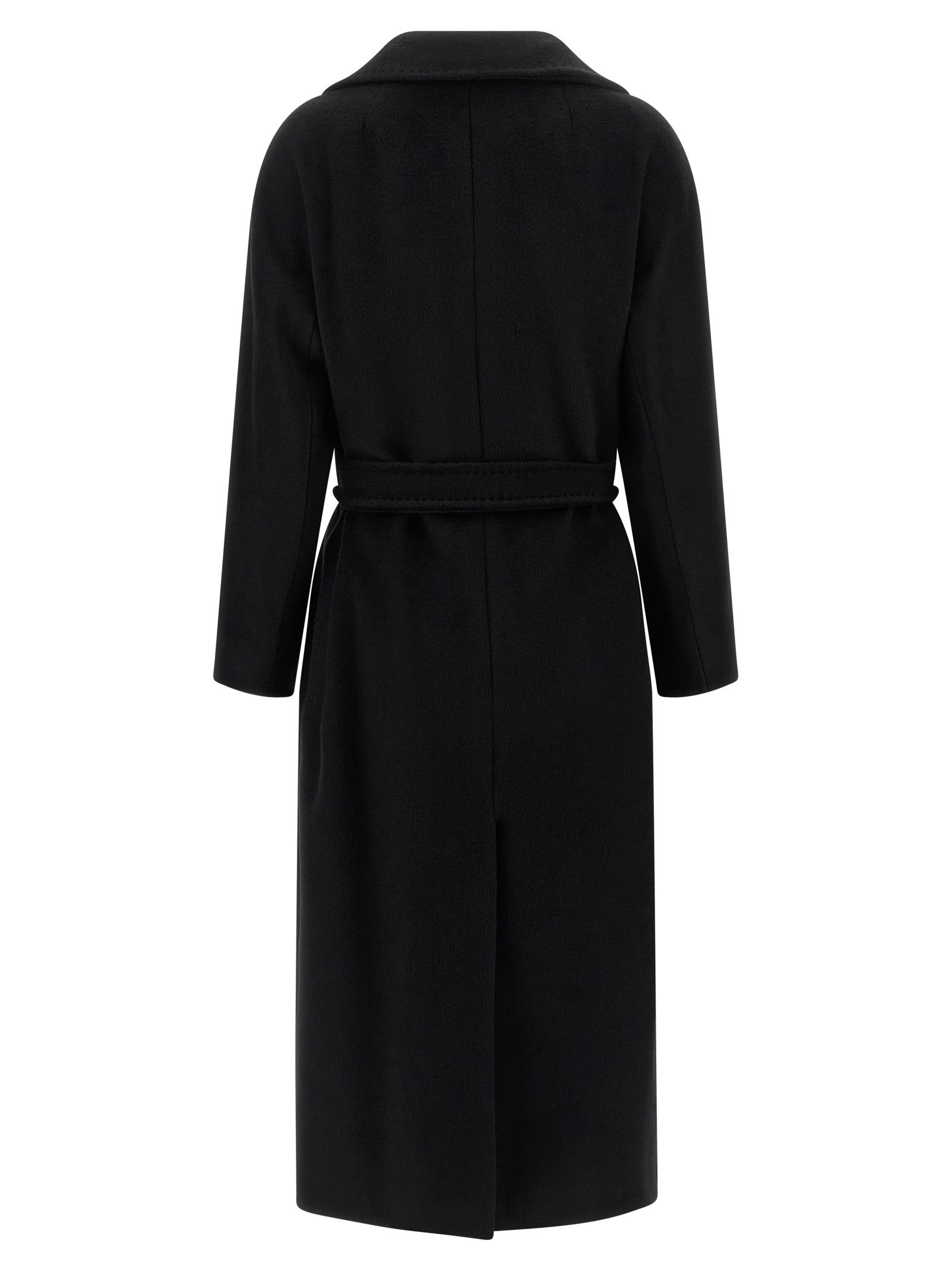 Weekend Max Mara Tempera Coat In Black