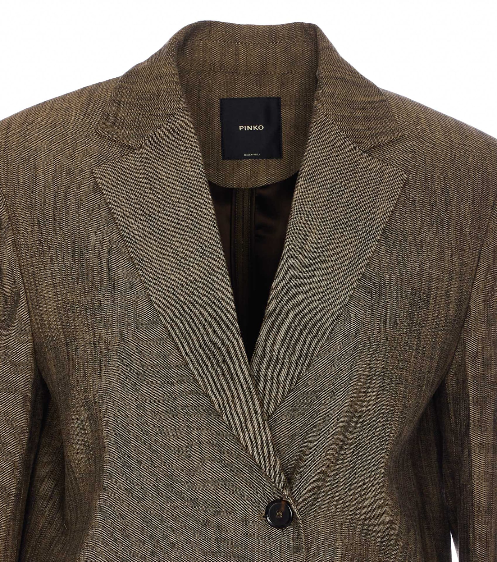 Pinko Elevated V-neck Jacket Pockets
