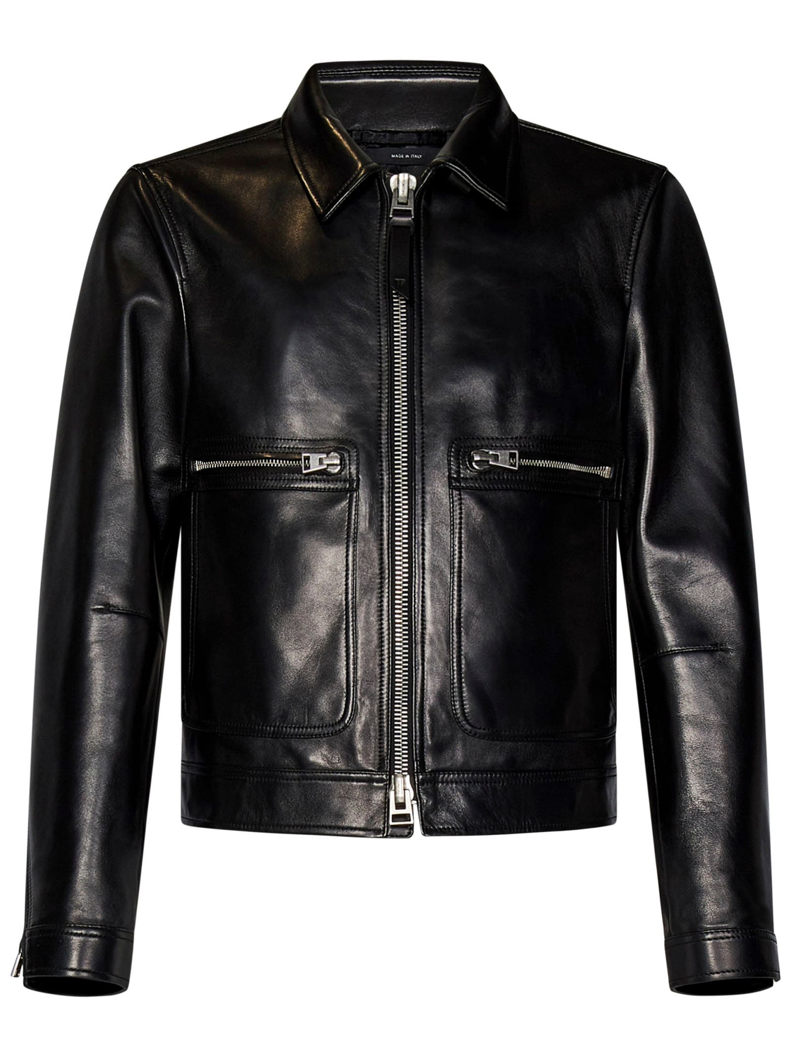 Shop Tom Ford Jacket In Black