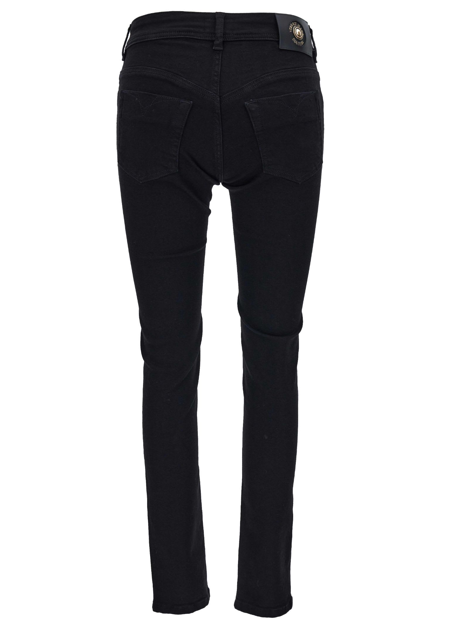 Shop Versace Jeans Couture Low-rise Skinny Jeans