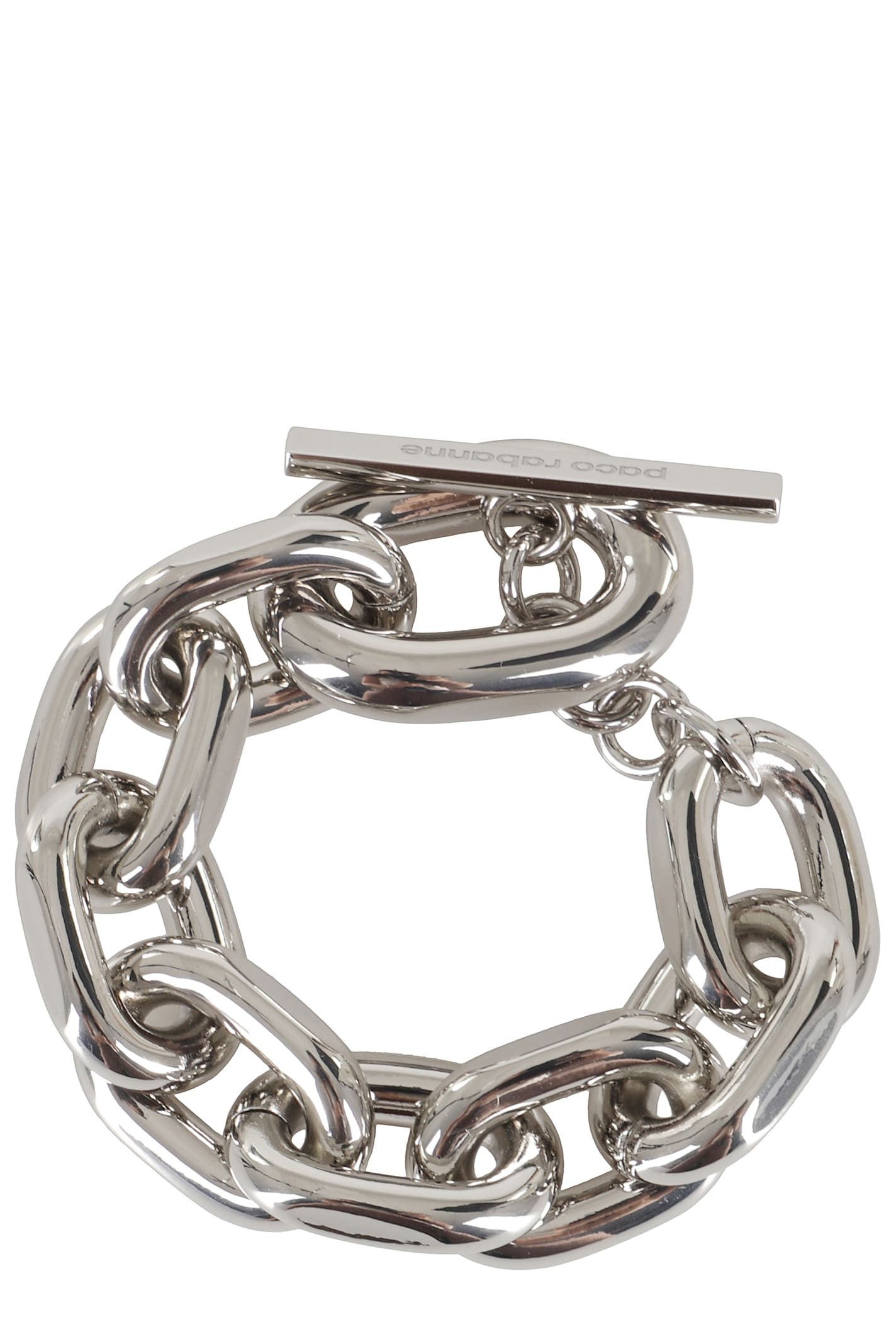Rabanne Xl Link Brac In Metallic