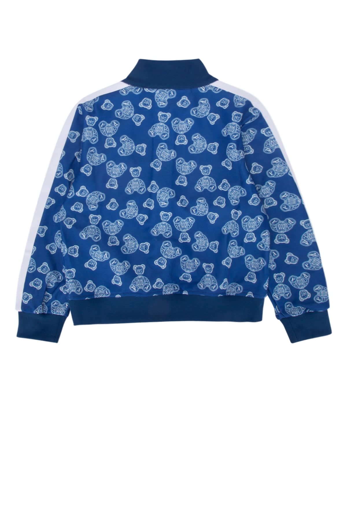 Palm Angels Kids' Maglione In Blueoffw