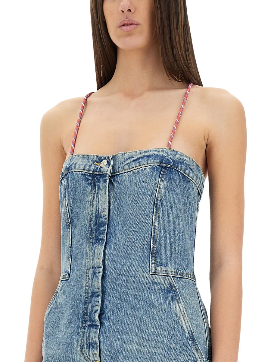 M05CH1N0 JEANS DENIM SUIT