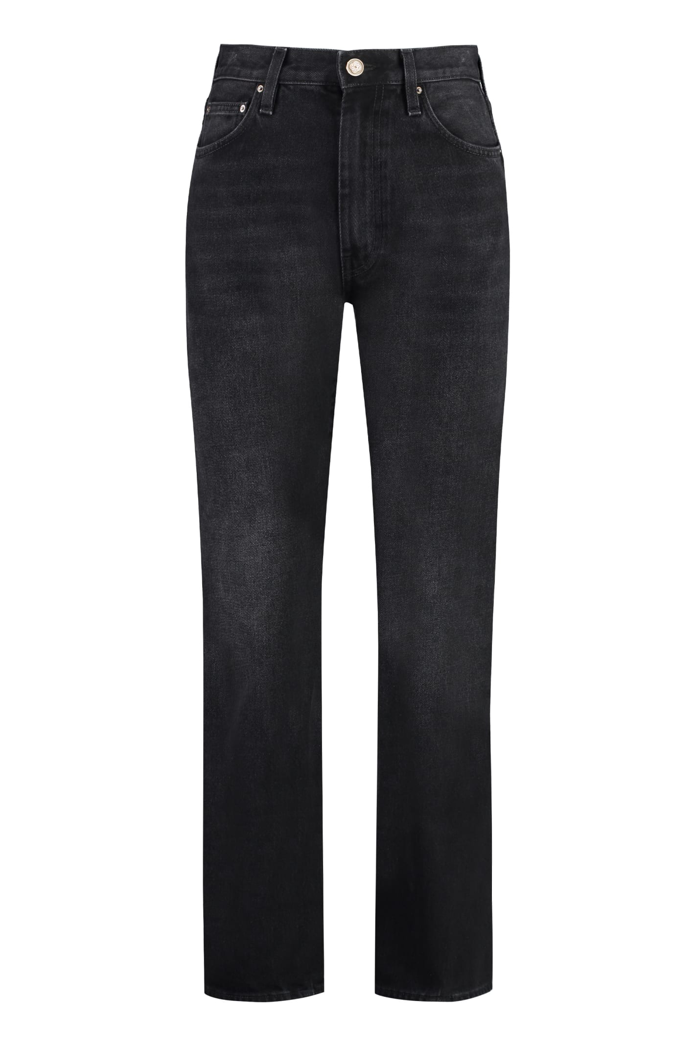 Totême Twisted Seam 5-pocket Straight-leg Jeans