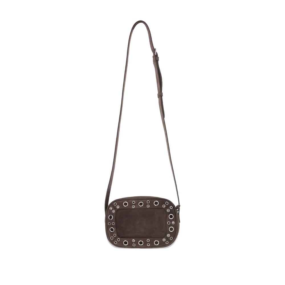 Valentino Garavani Nellcote Shoulder Bag In Brown