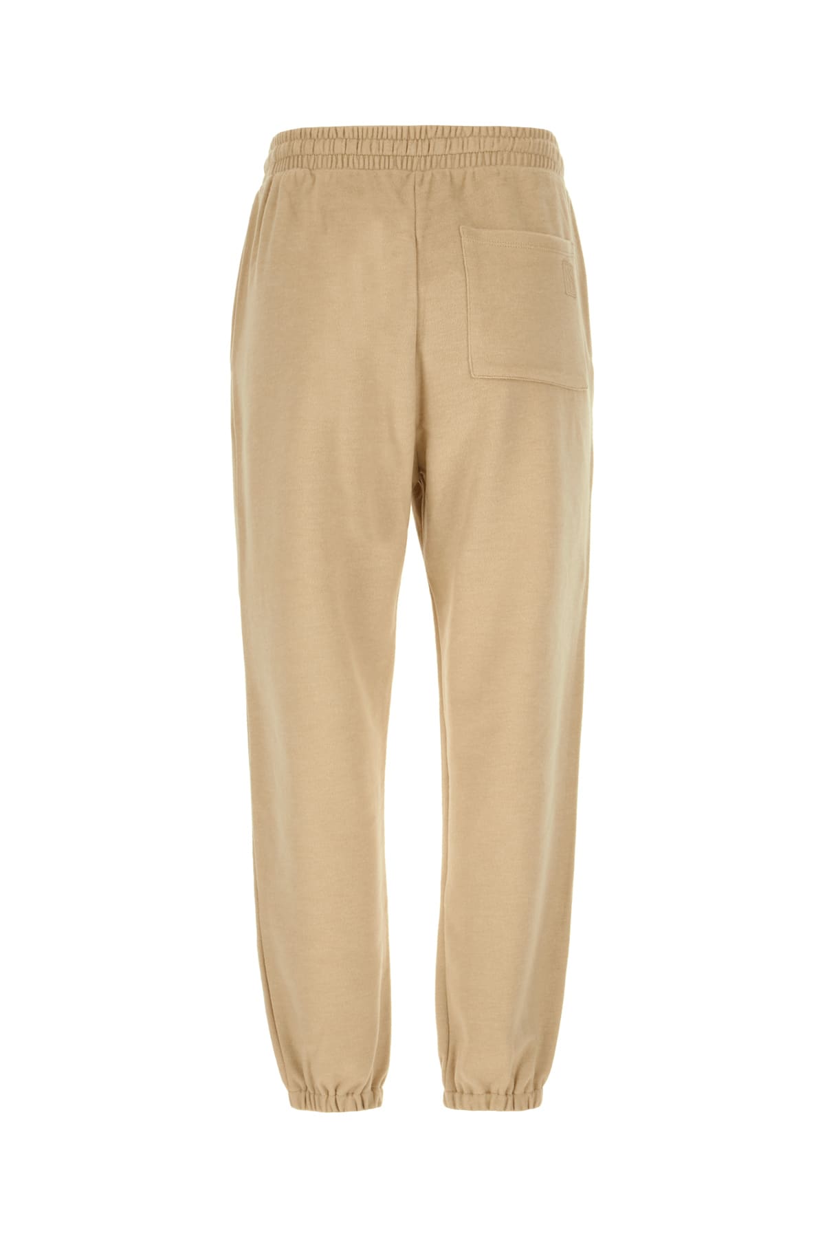 Weekend Max Mara Sand Polyester Blend Joggers In Cacha