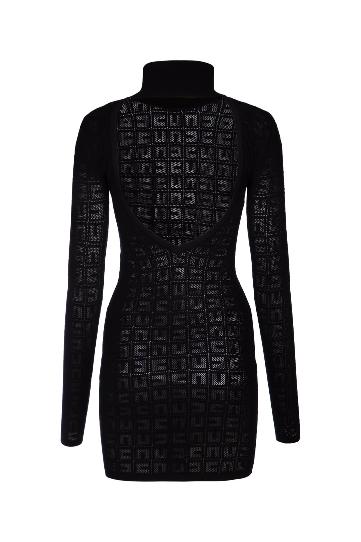 Shop Elisabetta Franchi Abito Maglia In Nero