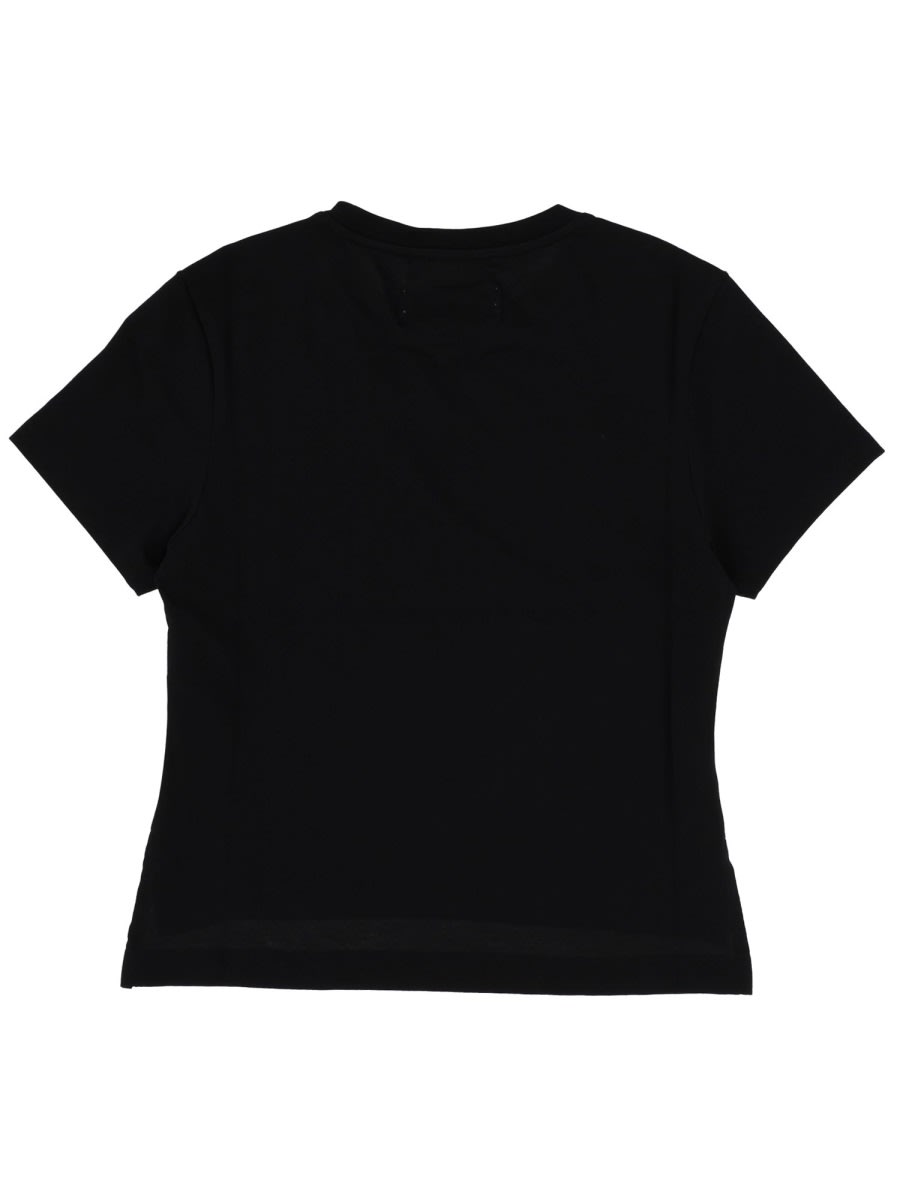 Vivienne Westwood Paris Orb Mini T-shirt In Black