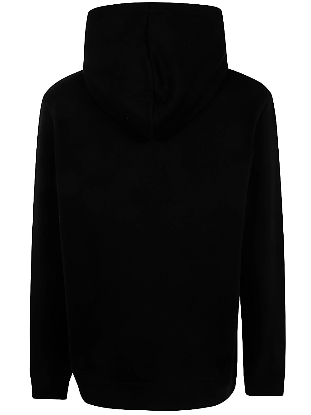 Shop Balmain Lips Print Hoodie In Eab Black White