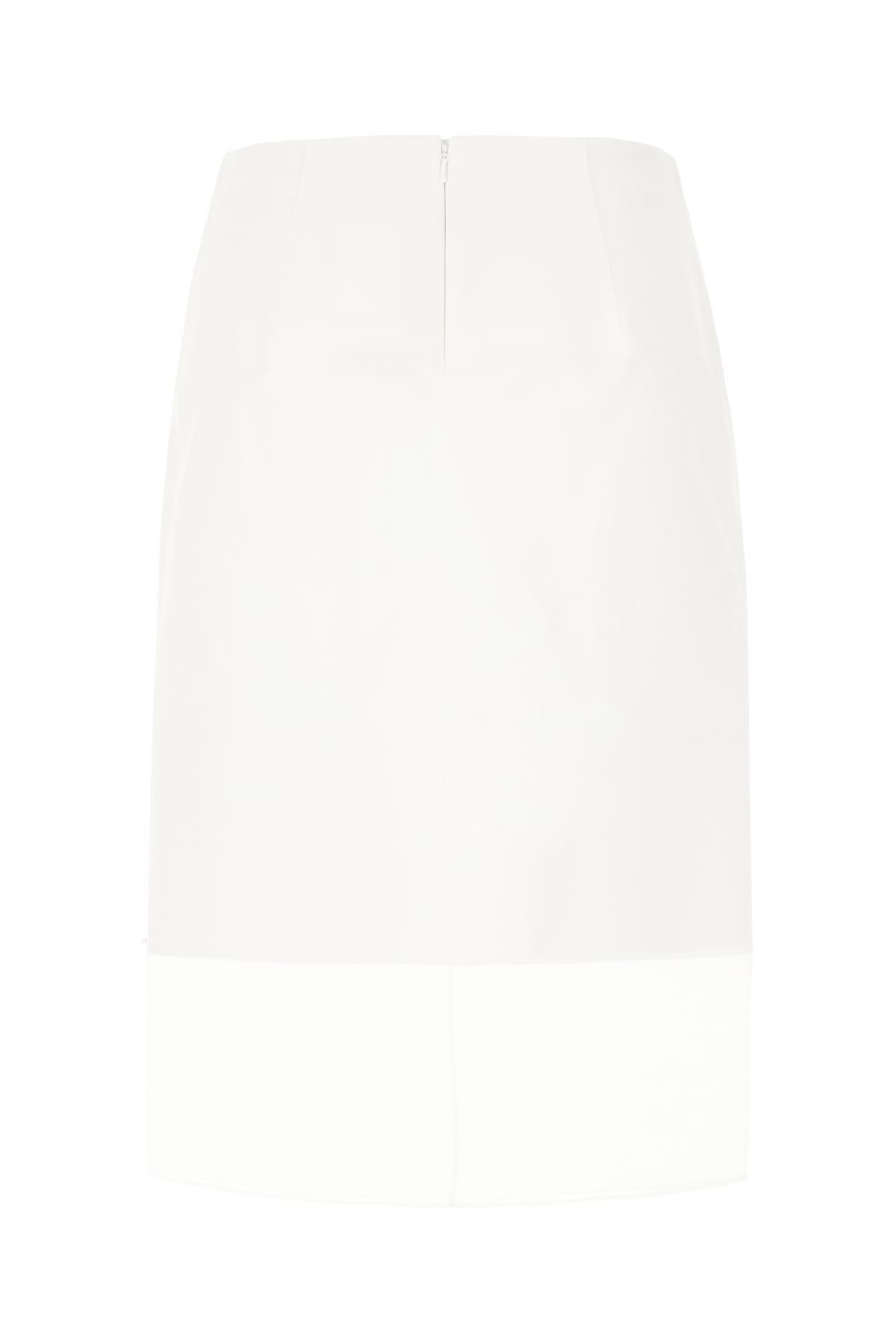 スカート SPORTMAX Woman Skirt White 2422106072600 001 Sportmax White Cotton Skirt In 001 | ModeSens