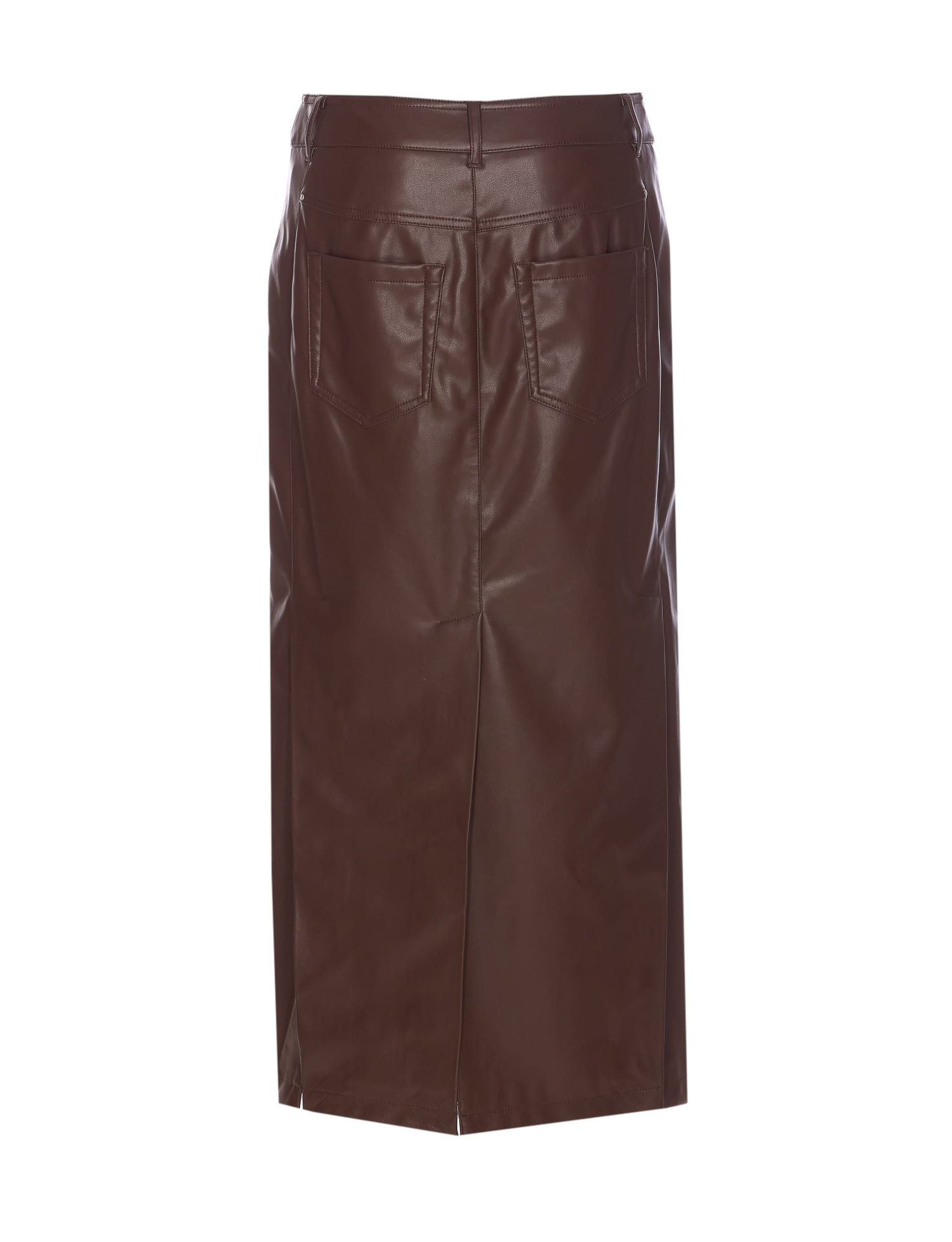 Urbancode Coffe Skirt In Brown