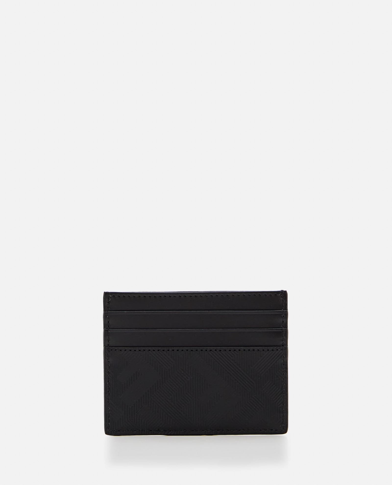 Shop Fendi Diagonal  Cardholder In Black