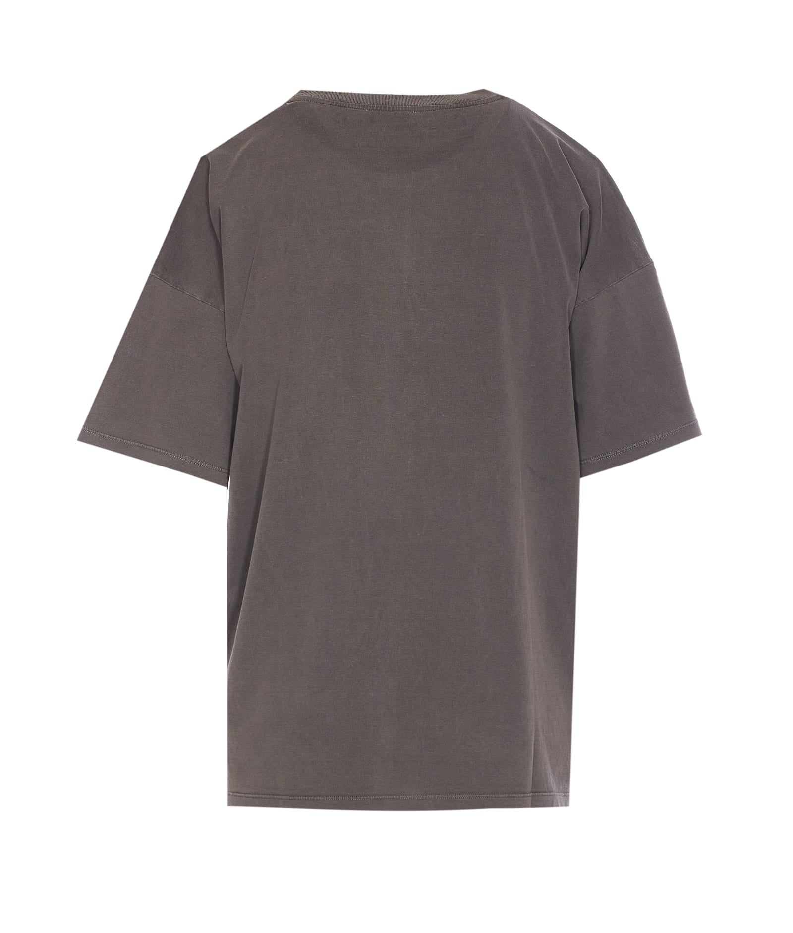 Dondup Crewneck Logo Print Graphic Top In Multi