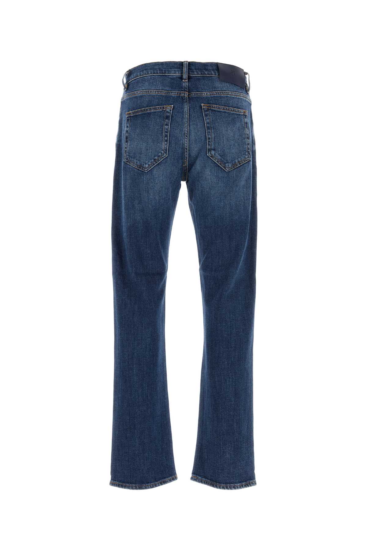 Pt Torino Stretch Denim Swing Jeans In Blue