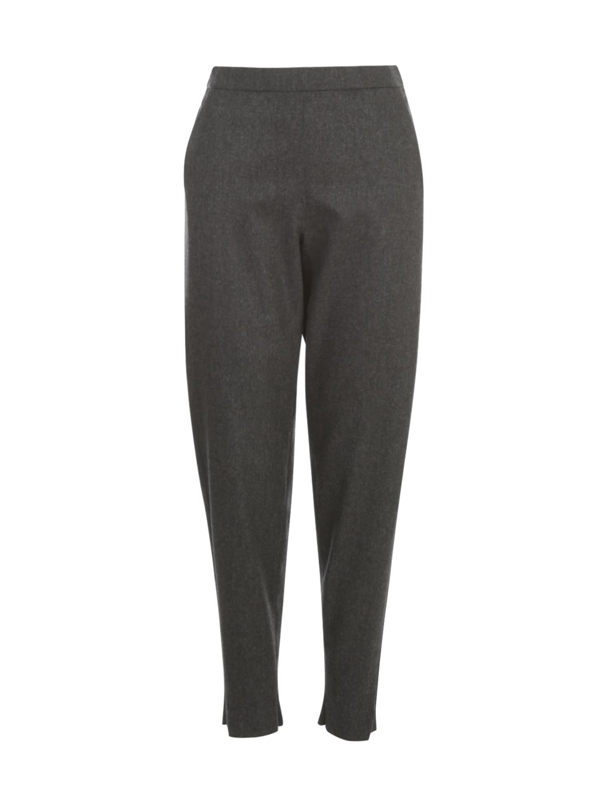 Emporio Armani Flannel Pants W/elastic Behind