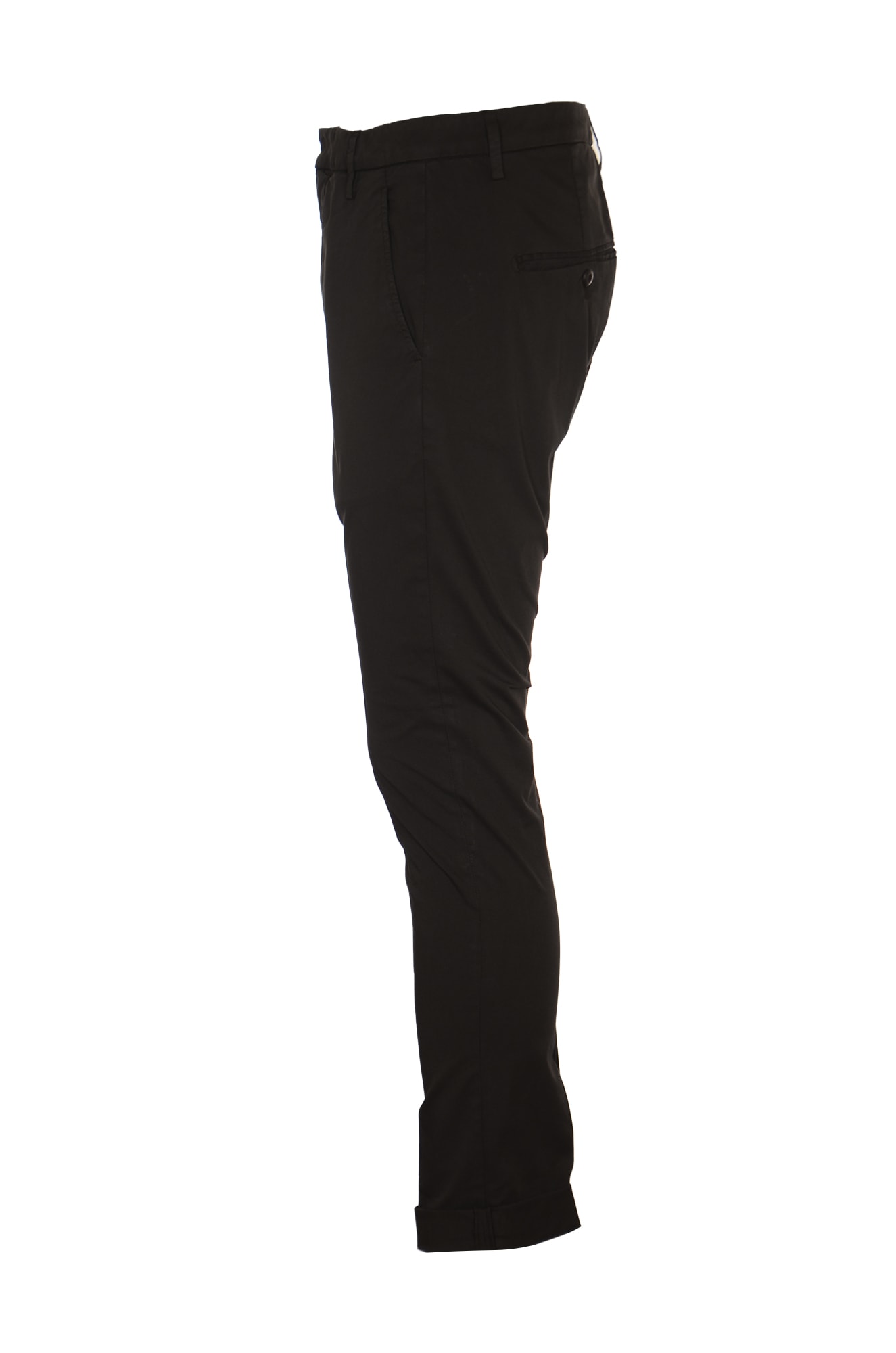 Shop Dondup Concealed Skinny Trousers In 999