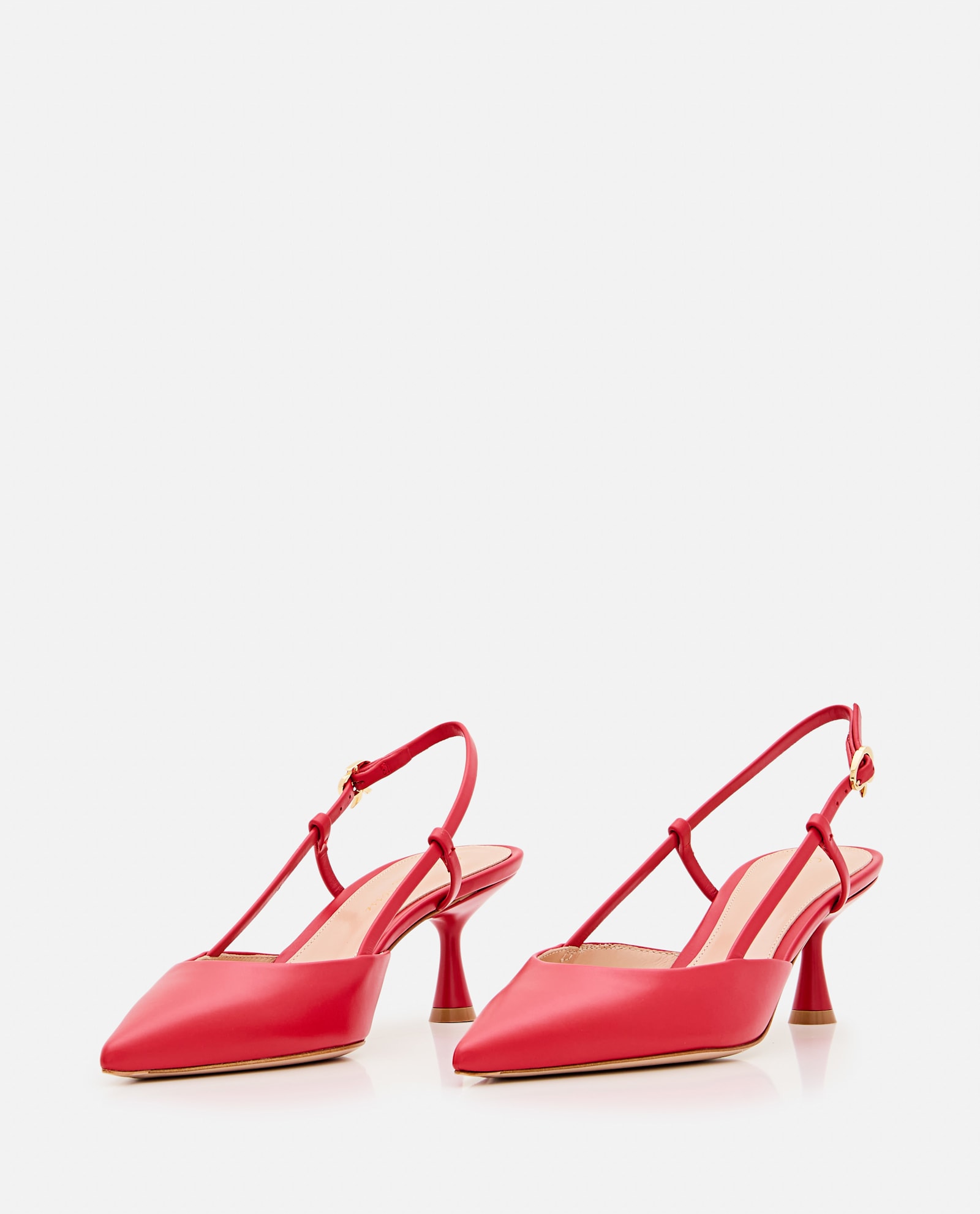 Gianvito Rossi Ascent 85mm Slingback Pumps In Red
