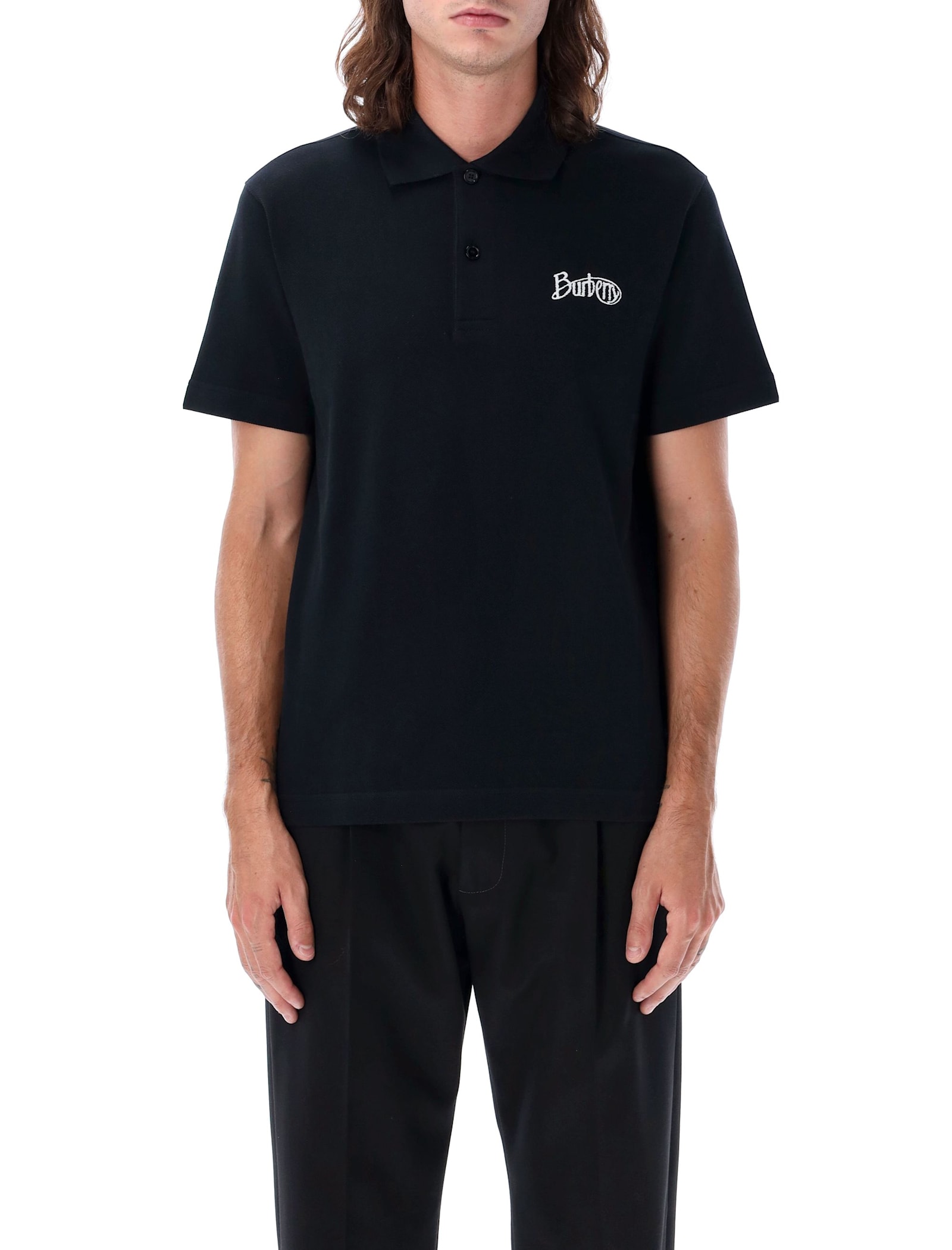 Logo Embroidered Polo Shirt