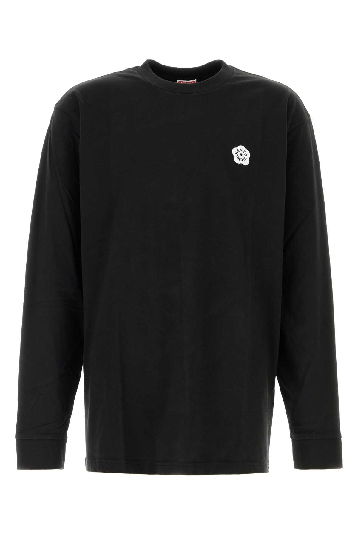 Kenzo Crew Neck Graphic Print Long Sleeves T-shirt