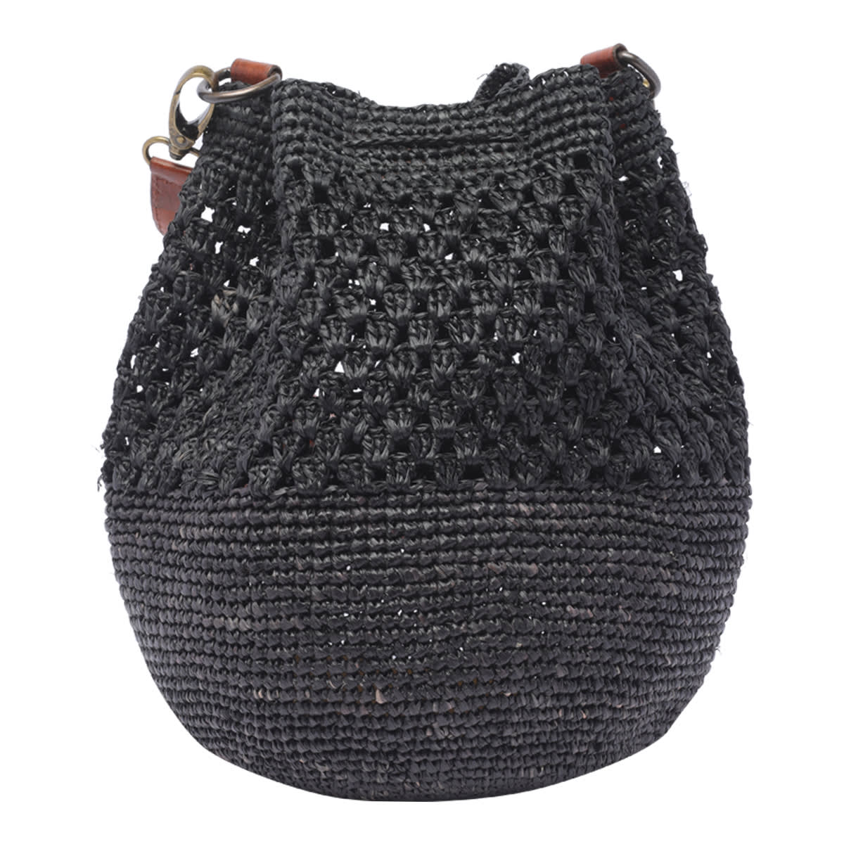 Shop Ibeliv Haingo Bucket Bag In Black