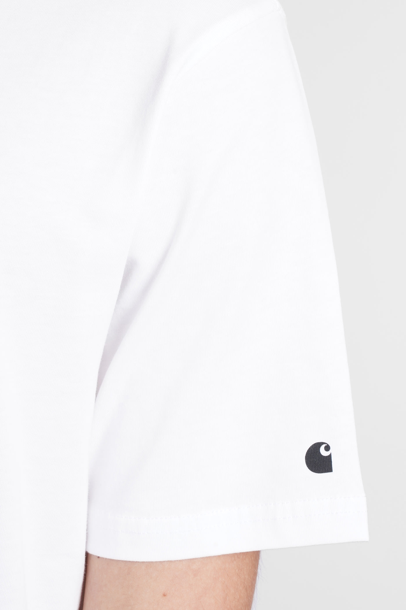 Carhartt T-shirt In White Cotton In White