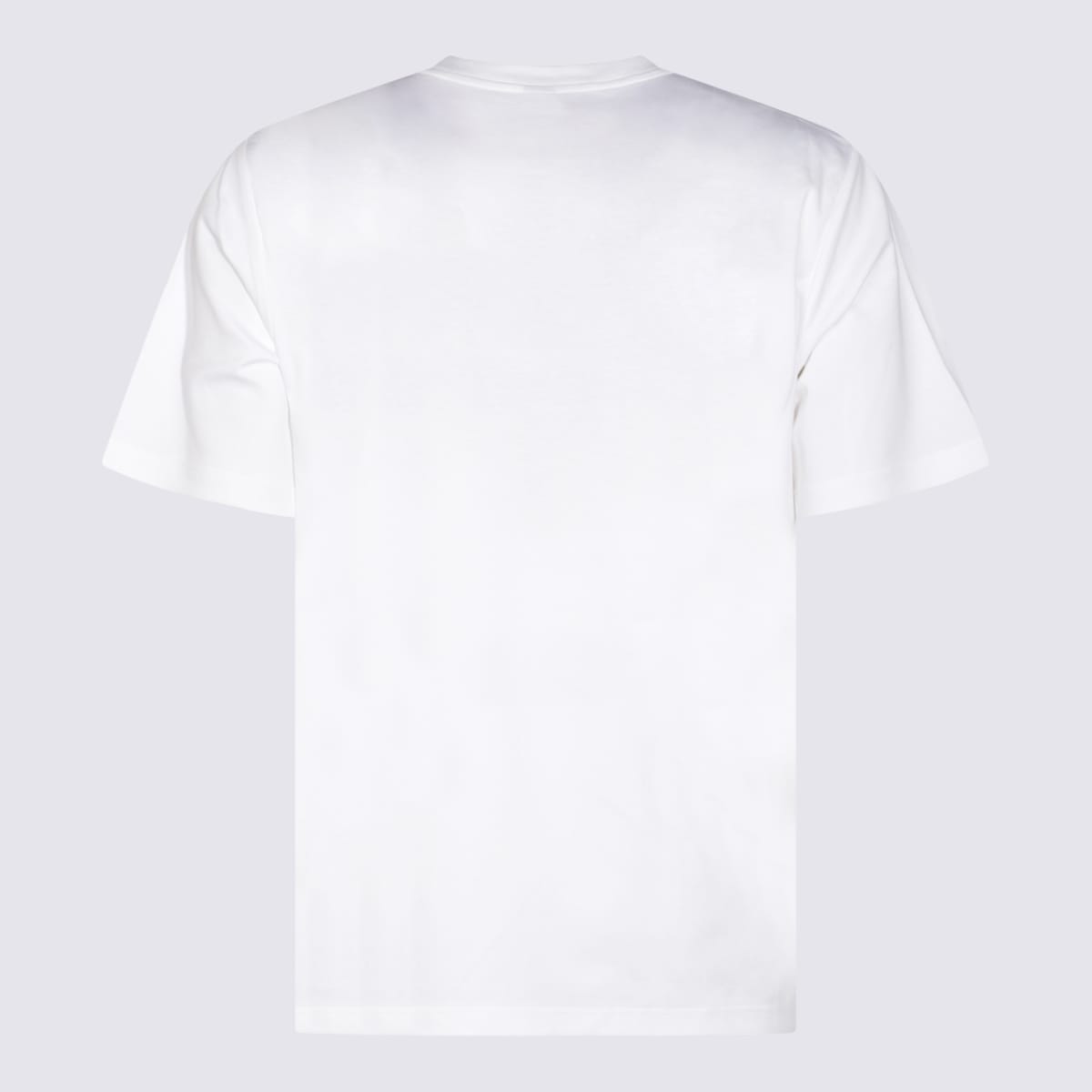 Berluti Leather-trim Crewneck T-shirt In White