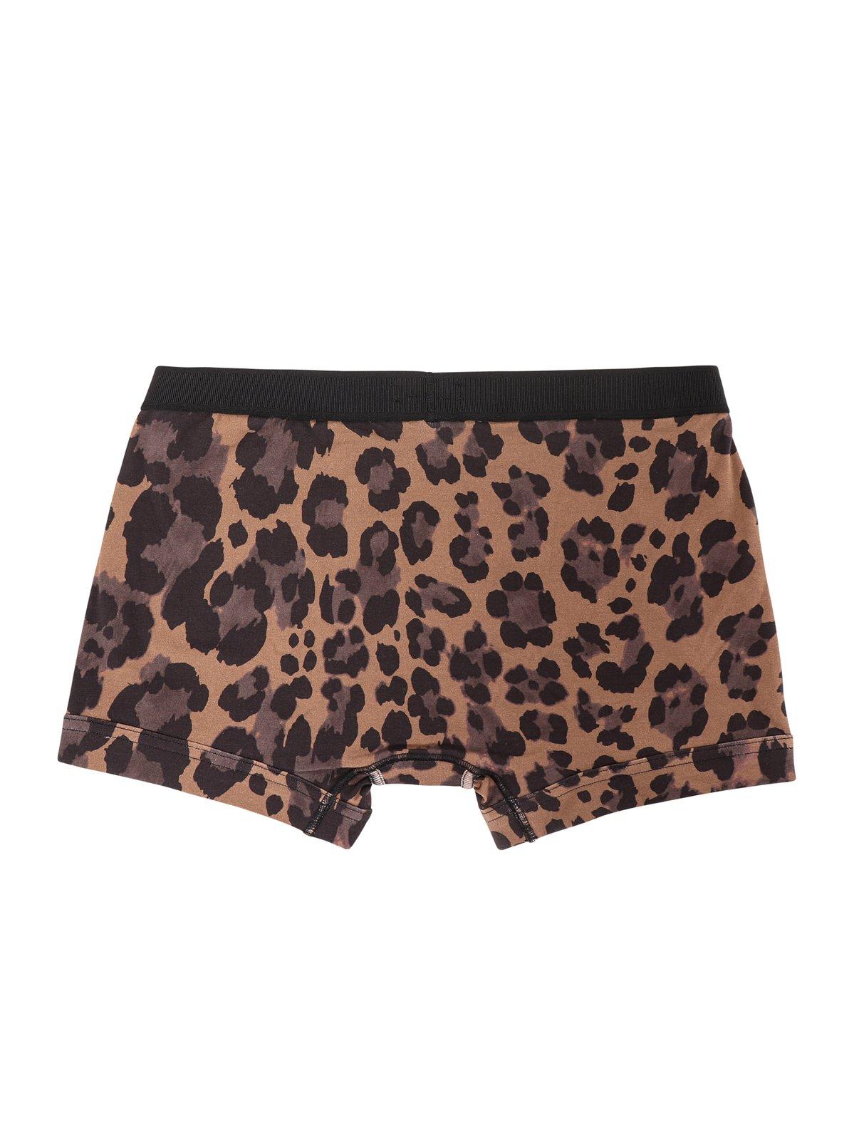 Shop Tom Ford Leopard Print Boxer Shorts In Brown