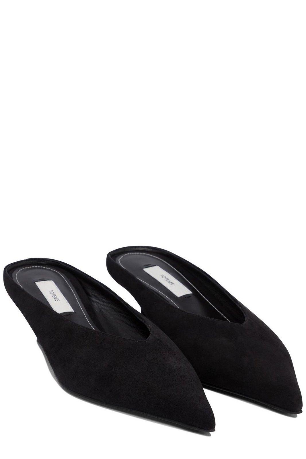 Totême Flat Shoes Toteme Woman Color Black In Black