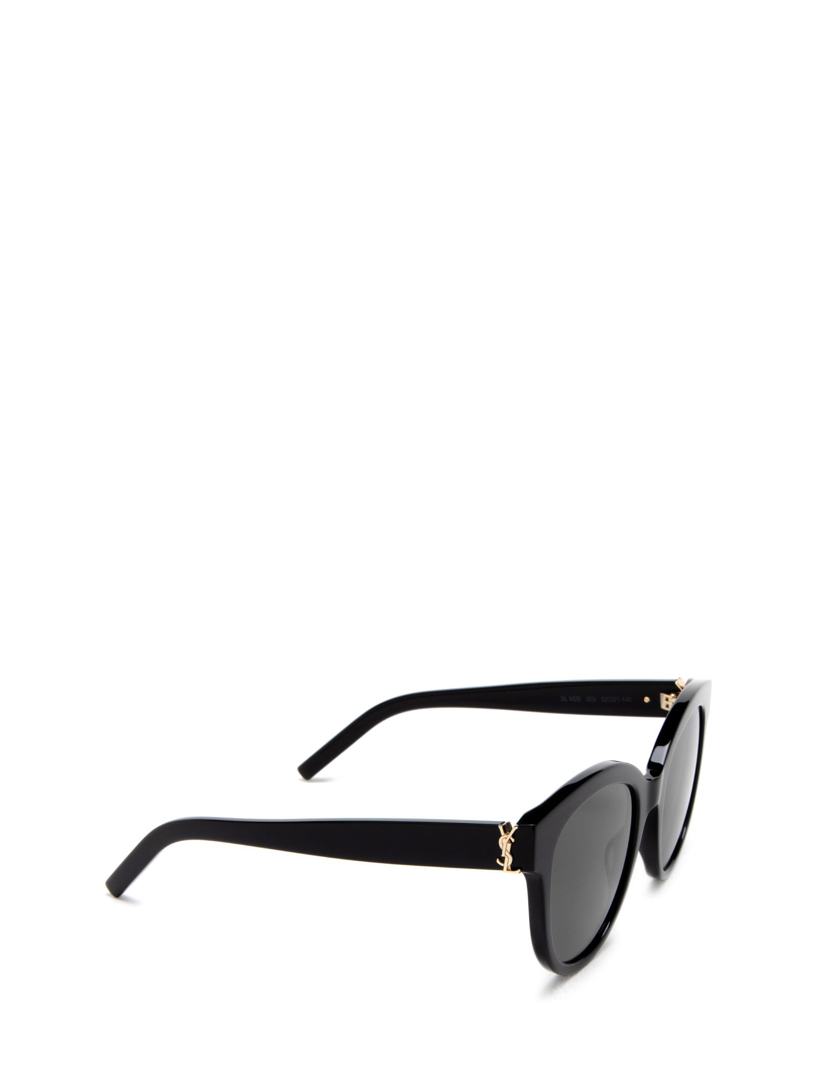 Shop Saint Laurent Sl M29 Black Sunglasses