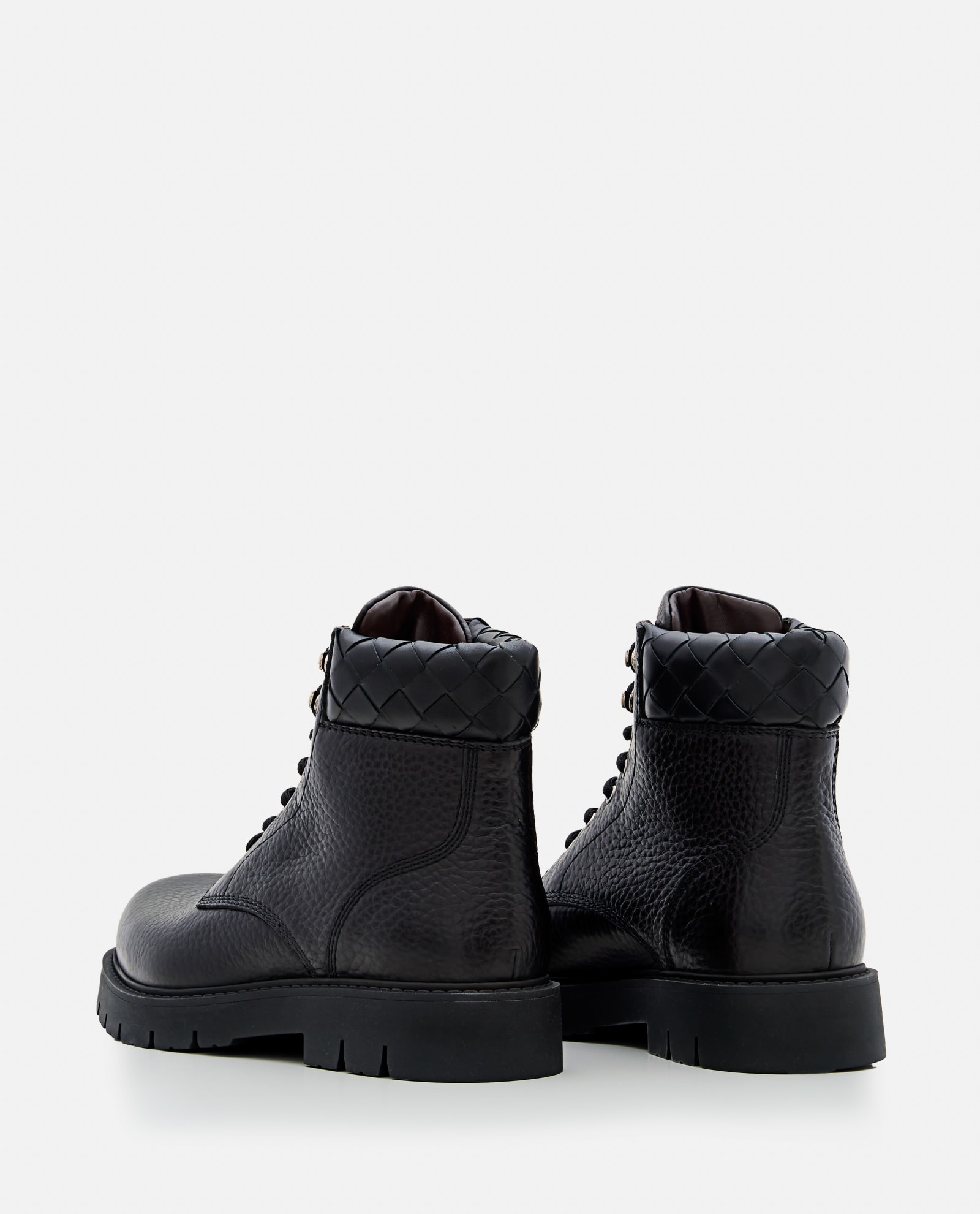 Shop Bottega Veneta Haddock Ankle Boot In Black