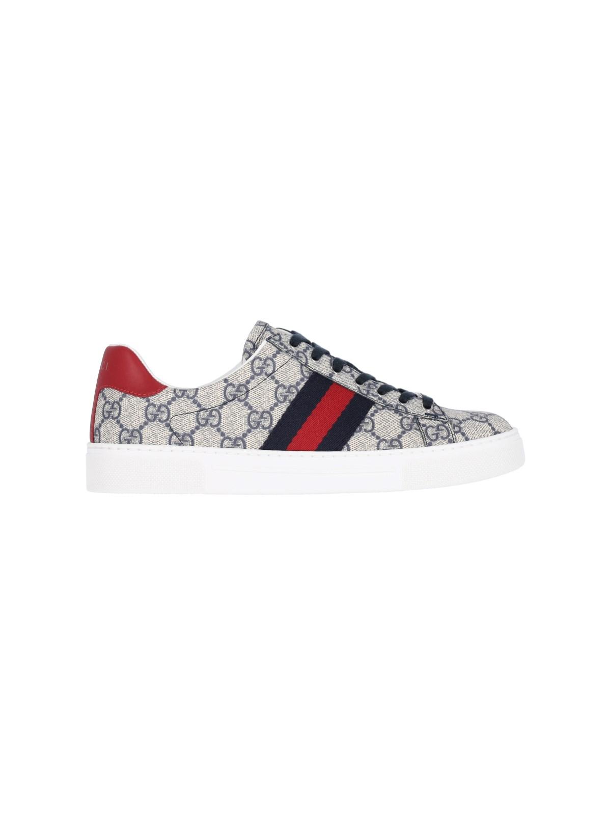 Shop Gucci Ace Sneakers In Beige