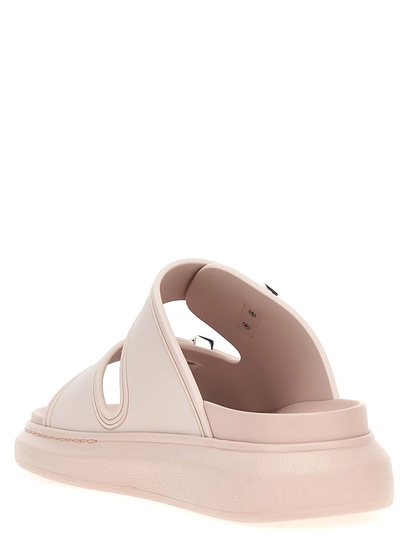 Alexander Mcqueen Rubber Sandals In Pink