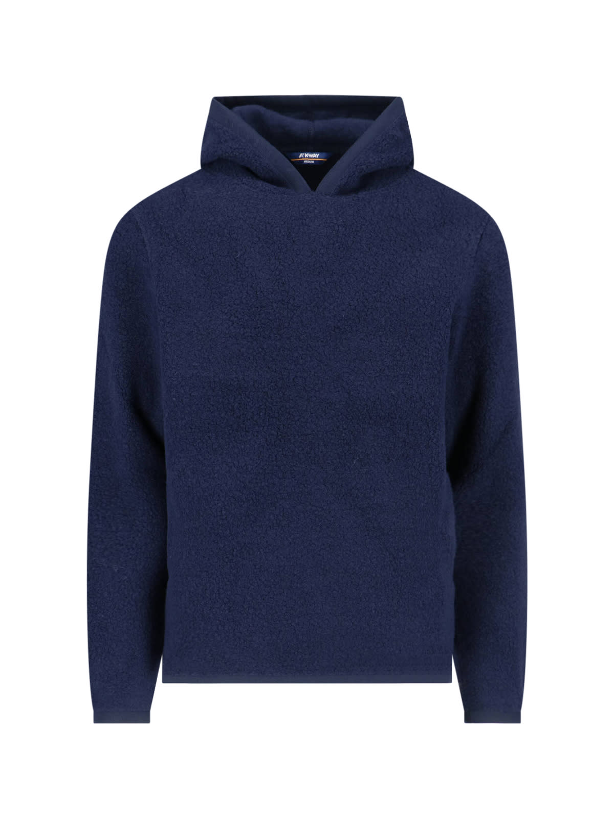 Shop K-way Ernie Teddy Sweatshirt In Blue